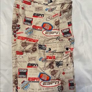 Rare vintage ESPN board shorts